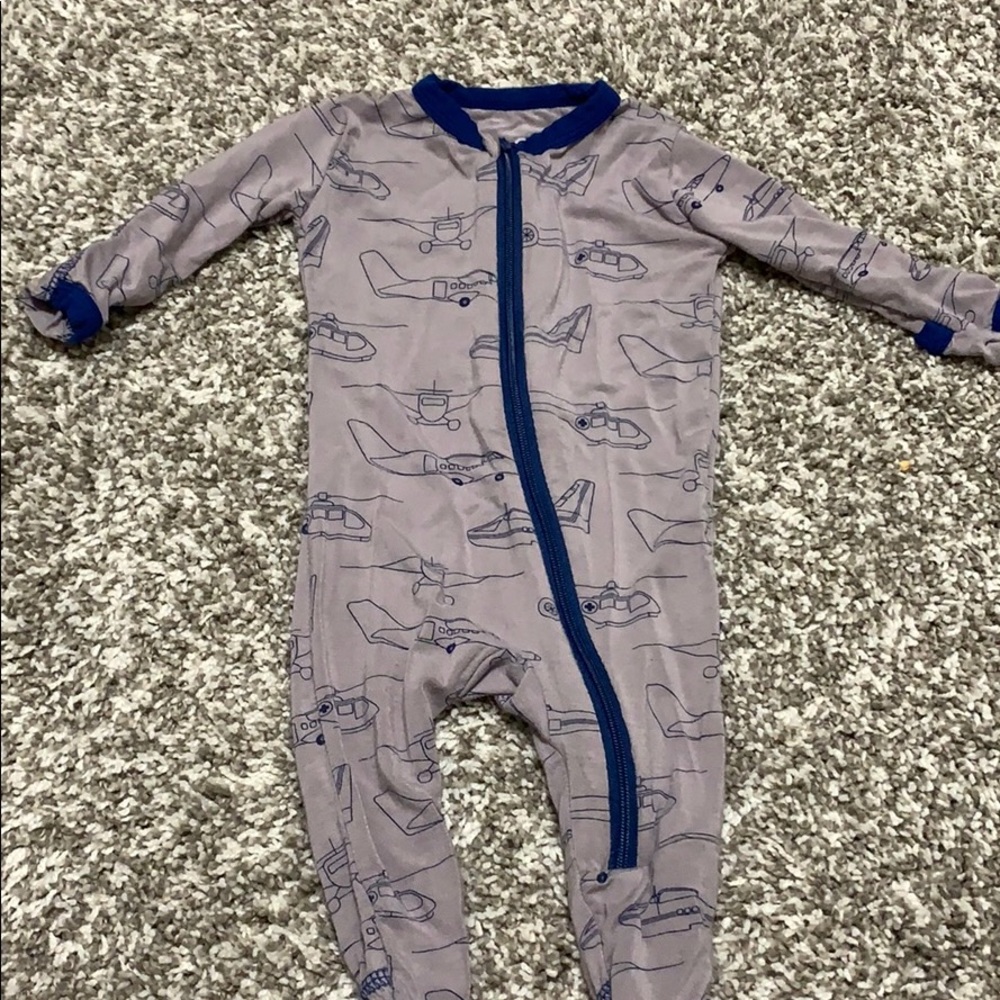 Kickee Pants zippered footie